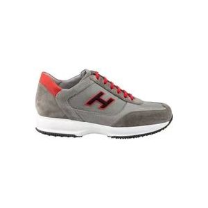 Hogan Heren Sneakers - Maat 8, Kleur: Anders , Gray , Heren , Maat: 46 EU