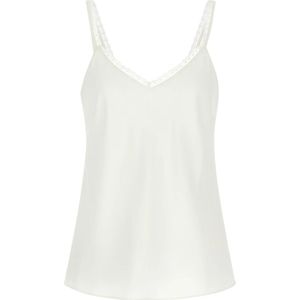Twinset, Dames, Tops, Wit, Maat: XS Zijde,
