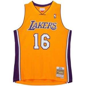 Mitchell & Ness, Heren, Sport, Geel, Maat: L Jersey,
