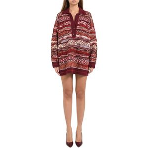 Laneus, Dames, Truien, Veelkleurig, Maat: XS Wol,