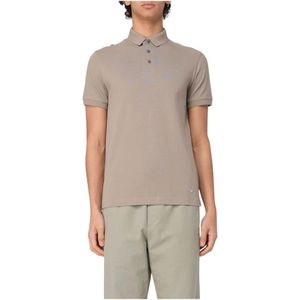 Emporio Armani, Heren, Tops, Grijs, Maat: S