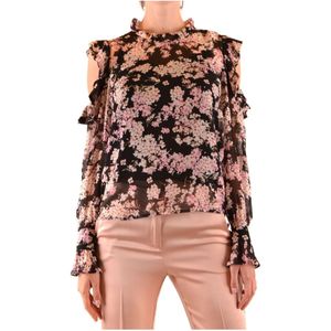 Twinset, Dames, Blouses & Shirts, Veelkleurig, Maat: 2XS