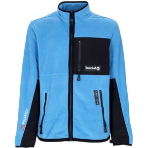 Timberland, Heren, Sport, Blauw, Maat: S Fleece,