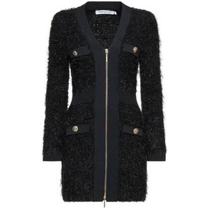 Simona Corsellini, Dames, Jurken, Zwart, Maat: XS