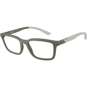 Emporio Armani, Heren, Accessoires, Groen, Maat: 54 MM