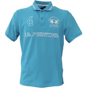 La Martina, Heren, Tops, Blauw, Maat: M