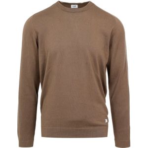 C.p. Company, Heren, Sweatshirts & Hoodies, Bruin, Maat: S Katoen,