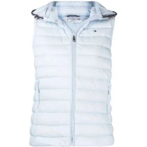 Tommy Hilfiger, Dames, Jassen, Blauw, Maat: XS Nylon,