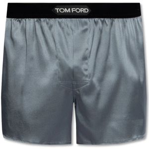 Tom Ford, Heren, Ondergoed, Grijs, Maat: L Zijde,