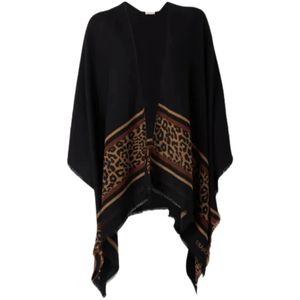 Liu Jo, Dames, Jassen, Zwart, Maat: ONE Size Viscose,