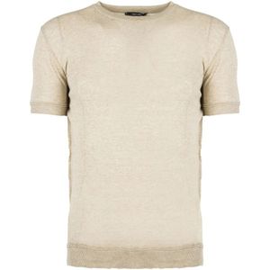 Xagon Man, Heren, Tops, Beige, Maat: XL Katoen,