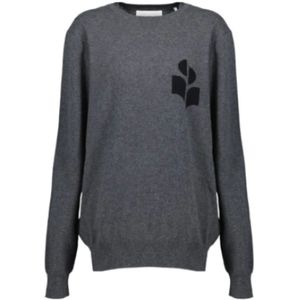 Isabel Marant, Heren, Truien, Grijs, Maat: S Katoen,