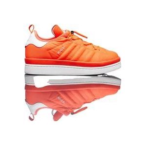 Moncler Gewatteerde Lage Top Sneakers , Orange , Heren , Maat: 42 2/3 EU