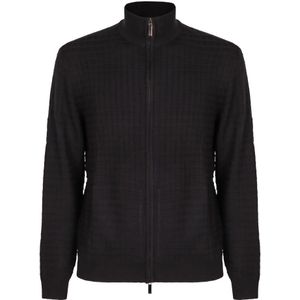 Emporio Armani, Heren, Truien, Blauw, Maat: M Zijde,