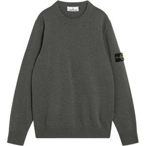Stone Island, Heren, Truien, Groen, Maat: XL