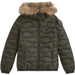 Blauer, Dames, Jassen, Groen, Maat: XS Polyamide,