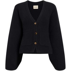 Khaite, Dames, Truien, Zwart, Maat: S