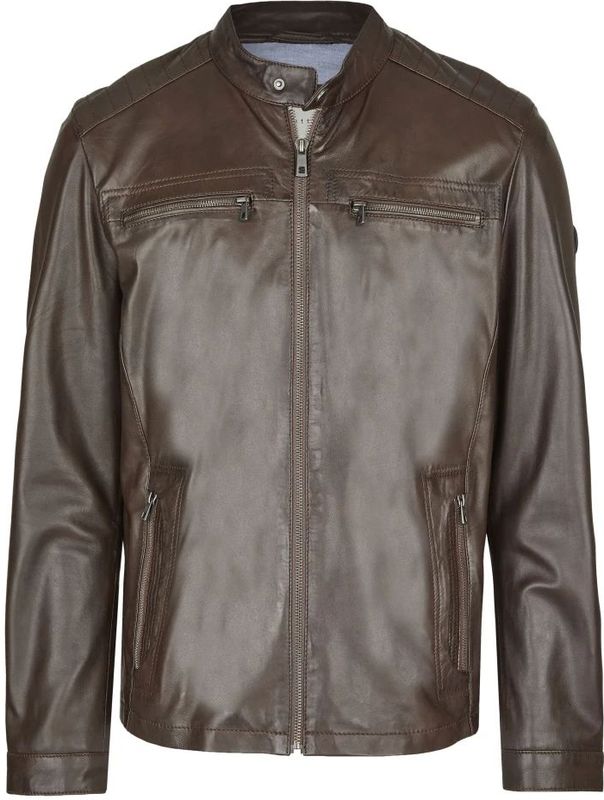 Bugatti - Bualberto - Leren Jas - Bruin - Heren