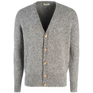 Phil Petter, Heren, Truien, Grijs, Maat: M Tweed,