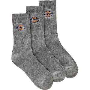 Dickies - Valley Grove - Crewsokken - Grijs - Pak van drie