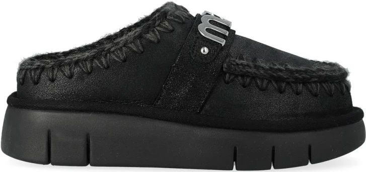 Mou, Dames, Schoenen, Zwart, Maat: 36 EU Leer,