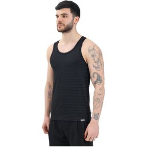 Dsquared2, Heren, Tops, Zwart, Maat: M Katoen,