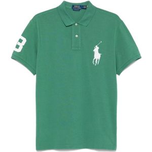 Polo Ralph Lauren, Heren, Tops, Groen, Maat: S Katoen,