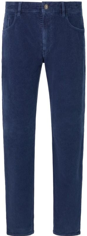 Boggi Milano, Heren, Broeken, Blauw, Maat: W32 Velours,