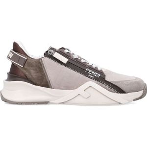 Fendi, Heren, Schoenen, Bruin, Maat: 41 EU Leer,