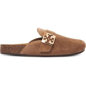 Tory Burch, Dames, Schoenen, Bruin, Maat: 39 1/2 EU Suède,
