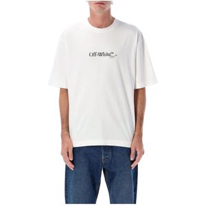 Off White, Heren, Tops, Wit, Maat: XS Katoen,