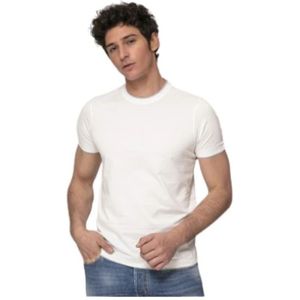 Gran Sasso, Heren, Tops, Wit, Maat: L Katoen,