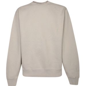 Burberry, Heren, Sweatshirts & Hoodies, Beige, Maat: L