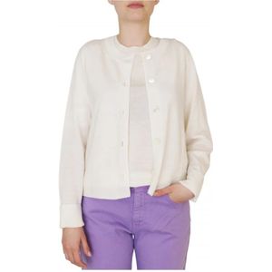 P.a.r.o.s.h., Dames, Truien, Beige, Maat: L Viscose,