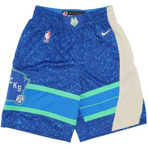 Nike City Edition Basketball Shorts 2023/24 , Blue , Heren , Maat: S