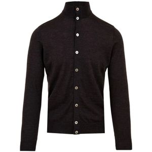 Filippo De Laurentiis, Heren, Truien, Grijs, Maat: S Wol,