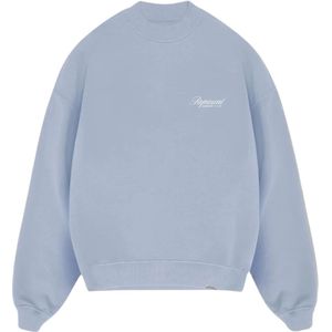 Represent, Heren, Sweatshirts & Hoodies, Blauw, Maat: S Katoen,