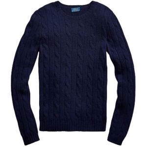 Polo Ralph Lauren, Dames, Truien, Blauw, Maat: L Kasjmier,