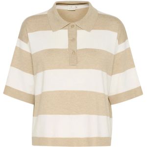 Kaffe - KAlizza Polo Knit - Poloshirt - Veelkleurig