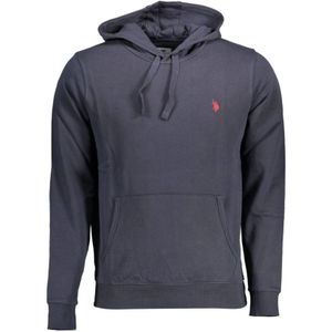 U.s. Polo Assn., Heren, Sweatshirts & Hoodies, Blauw, Maat: M Katoen,
