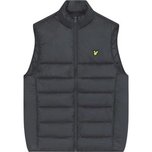 Lyle & Scott, Heren, Jassen, Grijs, Maat: 2XL Nylon,