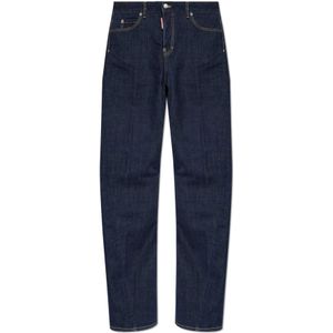 Dsquared2, Dames, Jeans, Blauw, Maat: 4XS Denim,