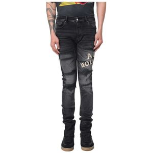 Amiri, Heren, Jeans, Zwart, Maat: W34 Katoen,