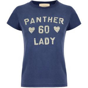 Valentino Garavani, Dames, Tops, Blauw, Maat: S Katoen,