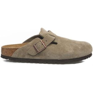 Birkenstock, Heren, Schoenen, Beige, Maat: 44 EU Suède,
