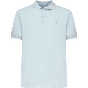 Sun68, Heren, Tops, Blauw, Maat: L