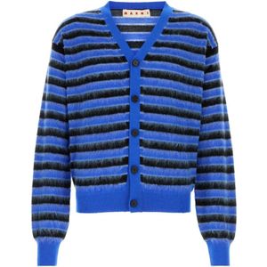 Marni, Heren, Truien, Veelkleurig, Maat: XL Wol,