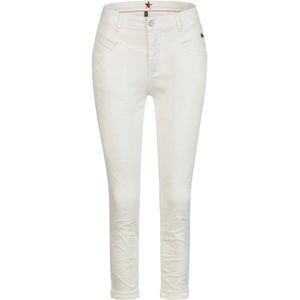 Buena Vista, Dames, Jeans, Wit, Maat: XL Katoen,