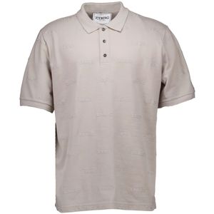 Iceberg, Heren, Tops, Grijs, Maat: S Katoen,