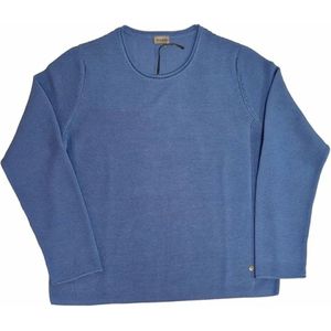 Rabe, Dames, Truien, Blauw, Maat: XL Katoen,